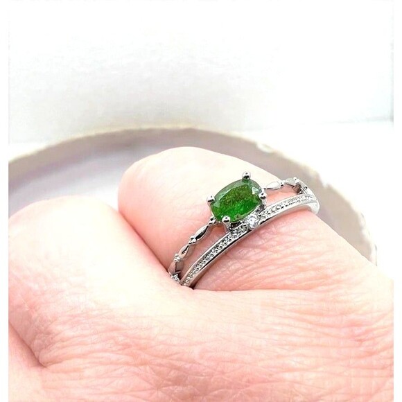Chrome Diopside Ring - Adjustable - Picture 3 of 4